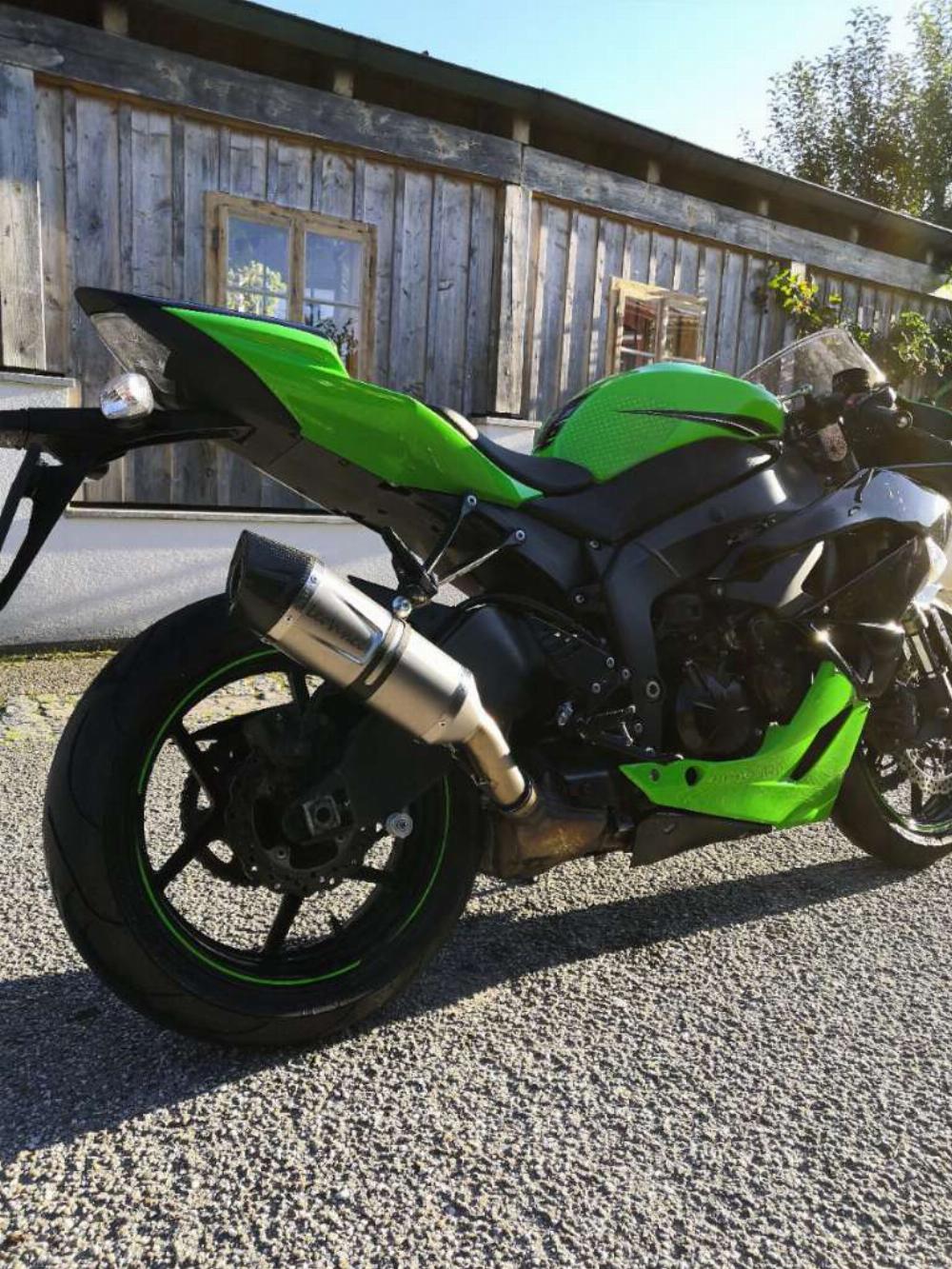 Motorrad verkaufen Kawasaki Ninja ZX-6R Ankauf